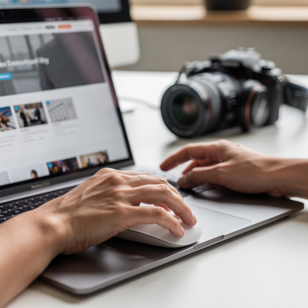 Video Builders - Corporate Video Production Company creating a modern, responsive business website with SEO optimization